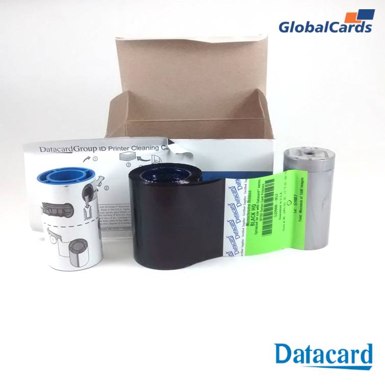 Ribbon Datacard SD260 SP35 SP55 Preto Black HQ 532000-053 1500 imp subst.  552954-501 Globalcards Gráfica e Suprimentos