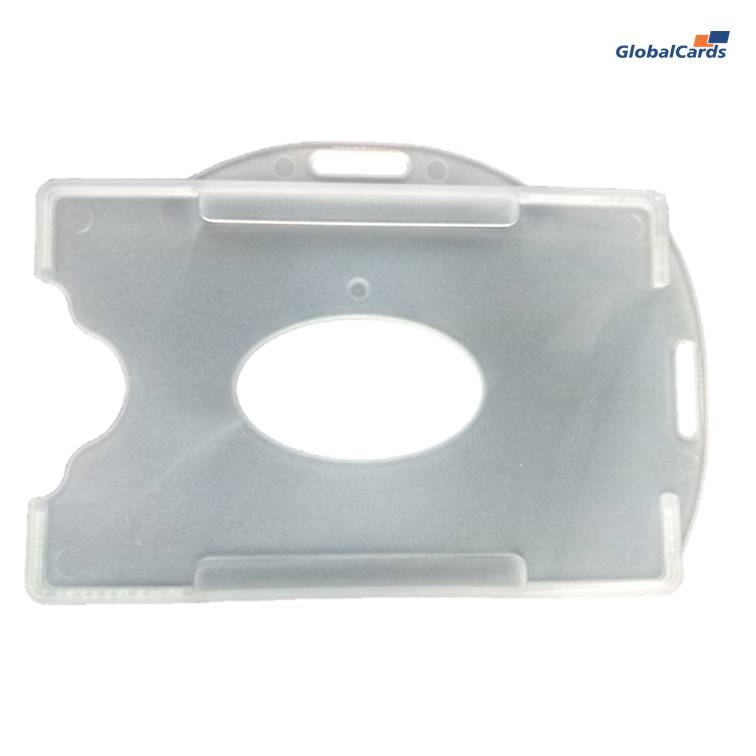 Protetor de Crachá Rígido Transparente 88x57mm Universal - Mín 003 - Gráfica Globalcards