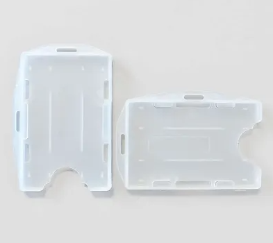 Protetor de Crachá Conjugado Duplo Transparente 88x57mm Universal  UN - Gráfica Globalcards