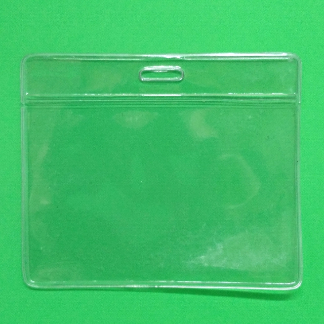 Bolsa PVC Horizontal 102x62mm interno 90x60mm (1 unid.)