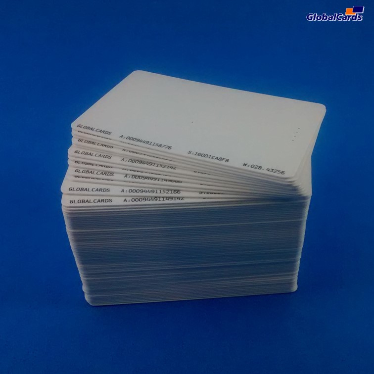 Cartão RFID Proximidade ISO SLIM 125Khz Branco Abatrack 14 AWS