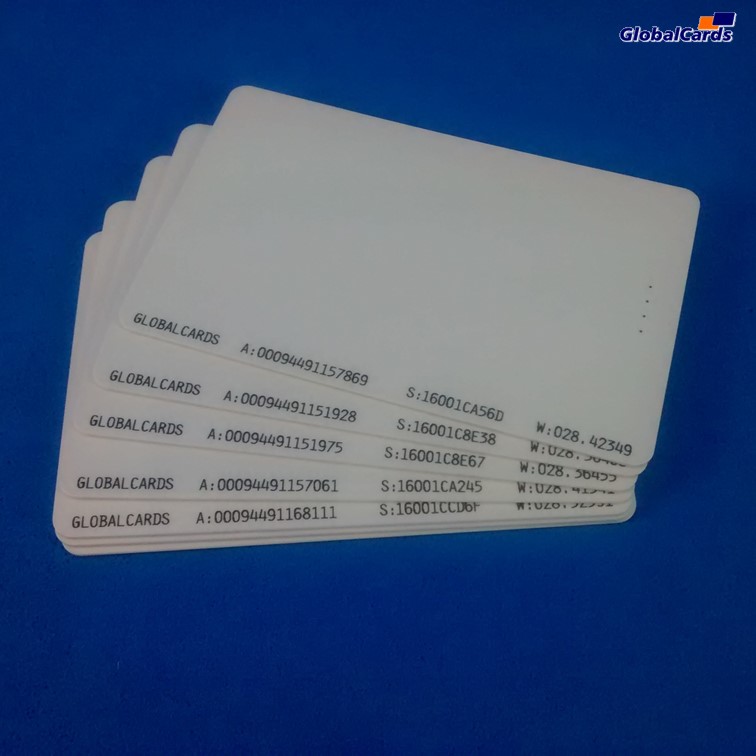 Cartão RFID Proximidade ISO SLIM 125Khz Branco Abatrack 14 AWS