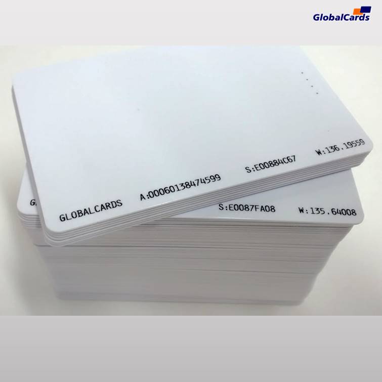 Cartão RFID Proximidade ISO SLIM 125Khz Branco Abatrack 14 AWS