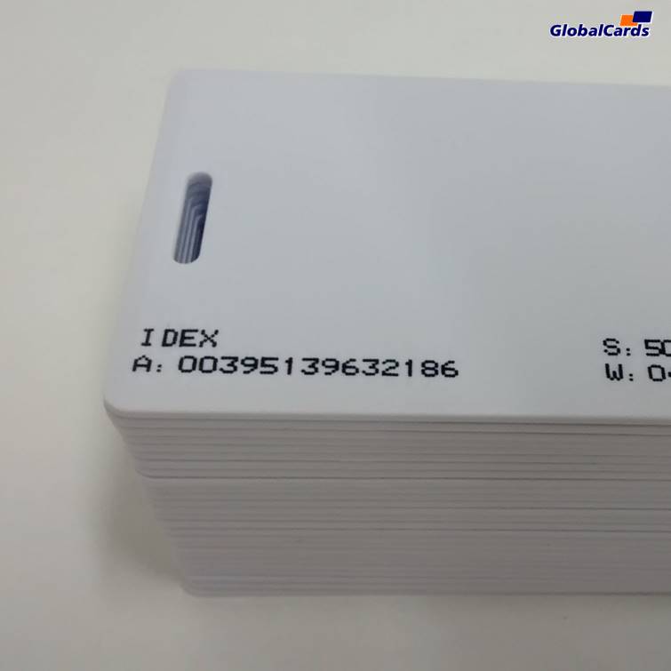 Cartão RFID Proximidade Clamshell 125Khz Branco Abatrack 14 AWS