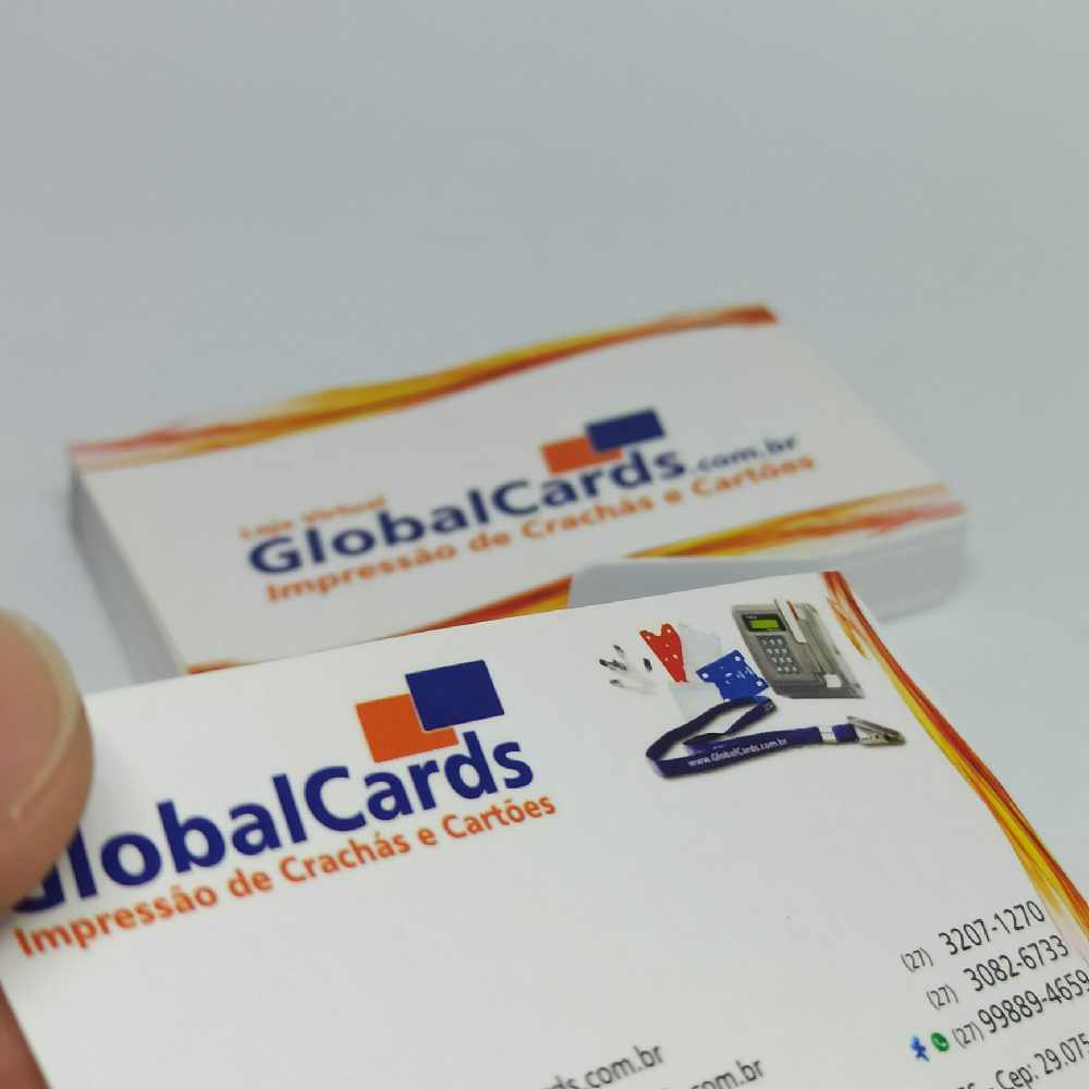 Cartão de fã clube é na Grafica - Globalcards Gráfica