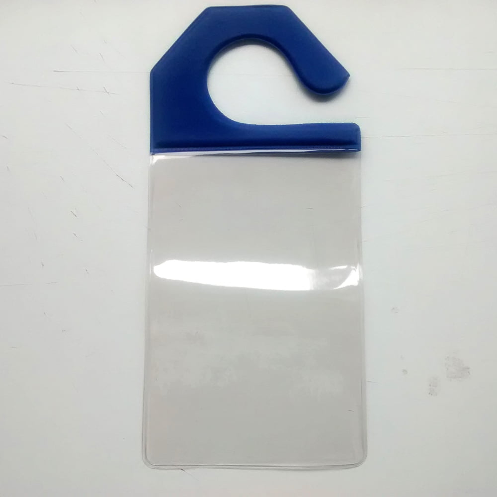 Porta Bolsa de Estacionamento PVC 003 Vertical com Cabide