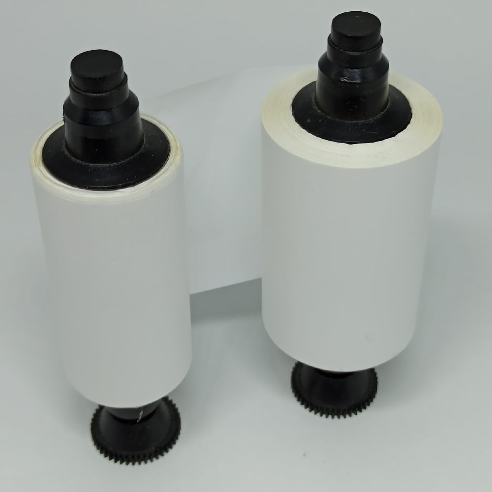 Ribbon Evolis R2015 Branco - SIMILAR - para Pebble, Dualys, Quantun - resina 60mm x 91mt 