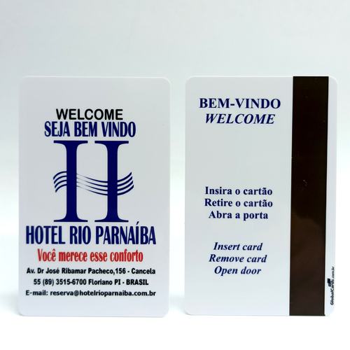 Cartão Fechadura Hotel Magnético Baixa com Economizador de Energia 4x4cor Personalizado (c/1000un) - Gráfica Globalcards