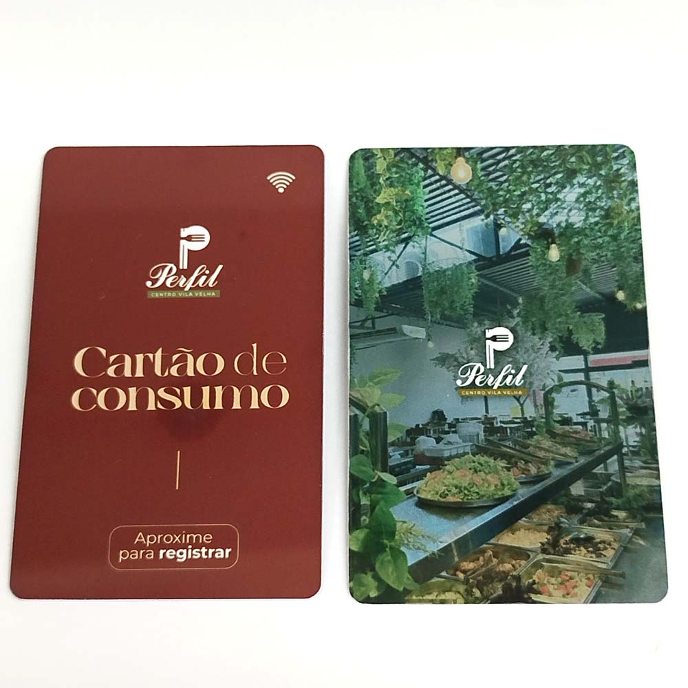 Cartão RFID Smartcard ISO IC 13.56Mhz 1K Personalizado (cx100) - Gráfica Globalcards