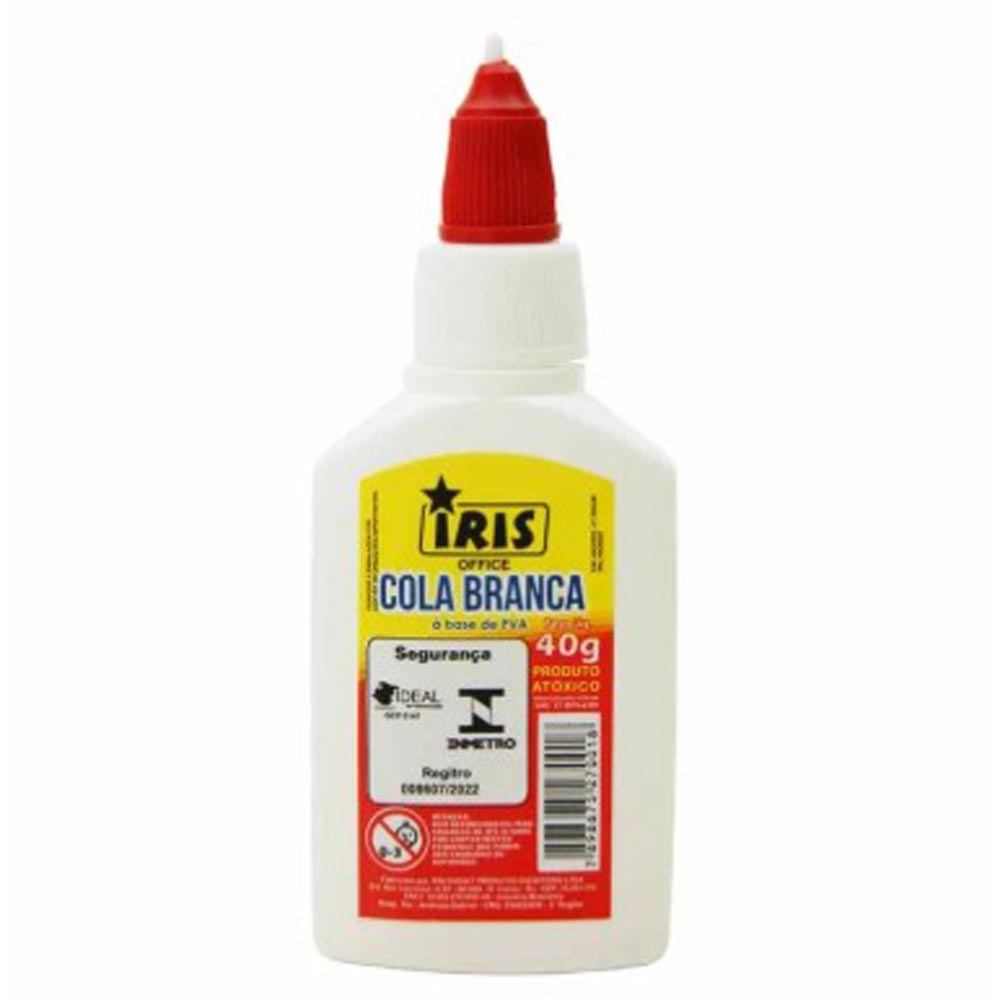 Cola Branca 40g 0065 Iris - UN - Gráfica Globalcards