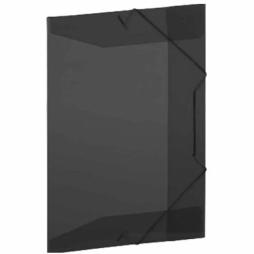 Pasta Aba Elástica 235x335mm A02 Fumê UN - Gráfica Globalcards