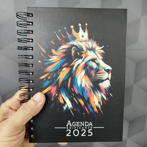 Agenda Capa Dura c/ Miolo Sulfite 75g - Gráfica Globalcards