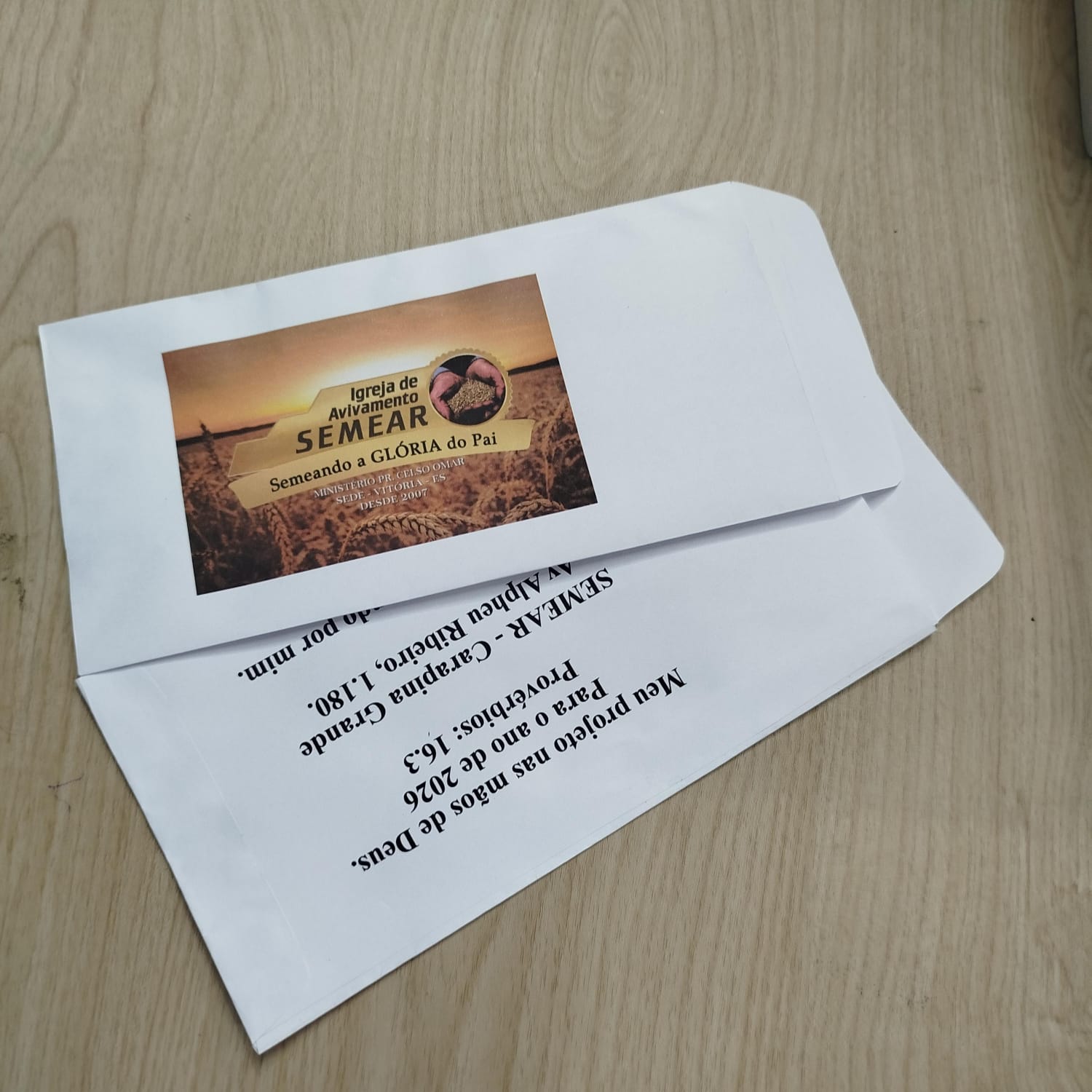 Envelope Offset 90g 23x11cm Carta Personalizado 4x0 Cores Aba Lateral Sem Verniz Unitário - Gráfica Globalcards