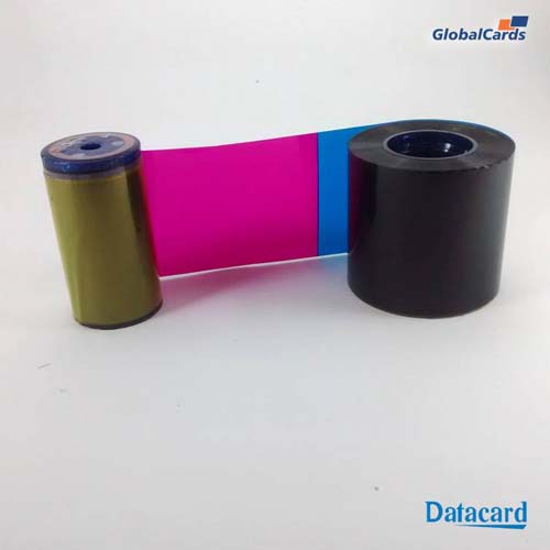 Ribbon Datacard Entrust DS1/DS2 SIGMA YMCKT colorido 525100-004 c/ 500 impressões - Gráfica Globalcards