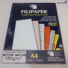 Papel Filipaper Diplomata A4 Branco 180g/m2