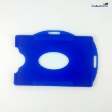 Protetor Crachá Rígido Universal Azul BIC 88x57mm (100 un)