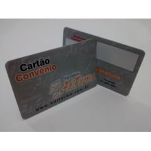 Cartão para Associado com Dados Variáveis PVC 0,76mm - 4x4 Cores (min 1000un)