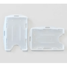 Protetor de Crachá Conjugado Duplo Transparente 88x57mm Universal  UN