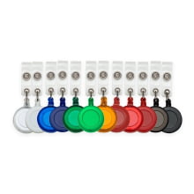Clips Retratil Personalizado Roller Clips Io Io para Cracha com Alça transparente - Gráfica Globalcards