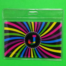 Bolsa PVC Horizontal 102x62mm interno 90x60mm (1 unid.)