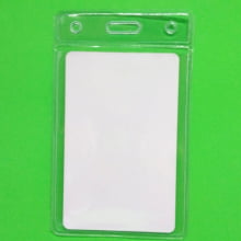 Bolsa de PVC Vertical 60x90mm interno 54x86mm (1 unid.)
