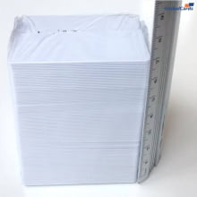 Cartão PVC Branco 0,76mm CR-80 caixa c/ 100un