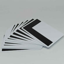 Cartão PVC Branco com Tarja de Proteção Preta em L p/ ocultar o Código de Barras (cx100)