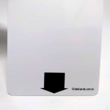 Cartão PVC Fechadura Hotel - Ecomizador de Energia Kaba RFID 1x0cor