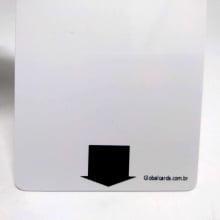 Cartão PVC Fechadura Hotel RFID - Economizador de Energia Kaba 4x4cor Personalizado
