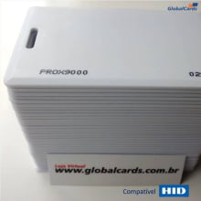 Cartão Proximidade PROX 9000 Clamshell ABS compatível HID