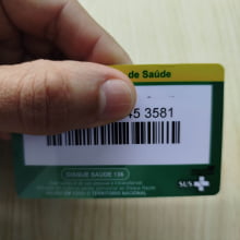 Cartão SUS em PVC 0,76mm 4x4 cores