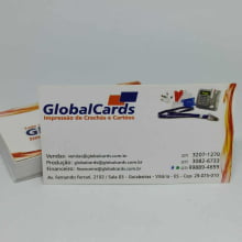 Cartão Visita Couchê 300g Verniz Local 9x5cm 4x4 1000 Unidades