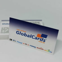 Cartão de Visita Couchê 300g UV FR 9x5cm 4x4 500 Unidades