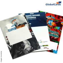 Credencial Eventos Papel Supremo 300g 10x15cm Lote com 500 unidades