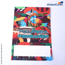   Credencial Eventos Papel Supremo 300g 10x15cm Lote com 50 unidades