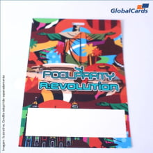   Credencial Eventos Papel Supremo 300g 10x15cm Lote com 50 unidades