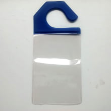 Porta Bolsa de Estacionamento PVC 003 Vertical com Cabide 