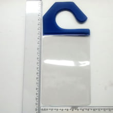 Porta Bolsa de Estacionamento PVC 003 Vertical com Cabide 
