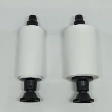 Ribbon Evolis R2015 Branco - SIMILAR - para Pebble, Dualys, Quantun - resina 60mm x 91mt 