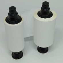 Ribbon Evolis R2015 Branco - SIMILAR - para Pebble, Dualys, Quantun - resina 60mm x 91mt