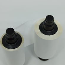 Ribbon Evolis R2015 Branco - SIMILAR - para Pebble, Dualys, Quantun - resina 60mm x 91mt 