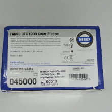 Ribbon Fargo 45000 YMCKO Color 250 impressões, DTC1000, DTC1250