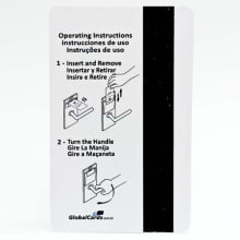 Cartão Magnético Hotel Modelo Kaba Baixa 1x1 Cor com Economizador de Energia - Gráfica Globalcards