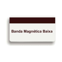 Cartão de PVC Branco c/ Tarja Magnética Lo-Co Baixa Coercitividade (100un) - Globalcards Gráfica e Suprimentos