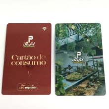 Cartão RFID Smartcard ISO IC 13.56Mhz 1K Personalizado (cx100)