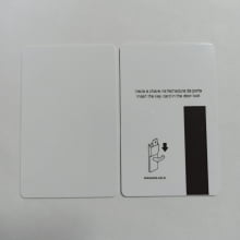 Cartão PVC Fechadura Hotel - Ecomizador de Energia Kaba 1x0cor