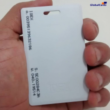 Cartão pvc Proximidade RFID 125Khz  Branco Clamshell padrão Acura (100unid)
