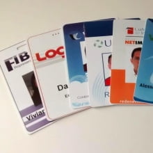 Crachás PVC 0,76mm SMARTCARD IC 13.56Mhz 1K Chip - 4x4 Cores Mín 006 - Gráfica Globalcards