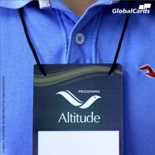 Credencial Eventos em PVC 0,50mm 4x0 cores tamanho 9,5 x 13,5cm