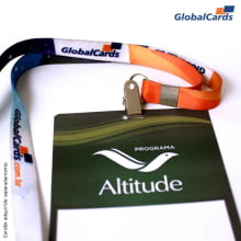 Credencial Eventos em PVC 0,50mm 4x0 cores tamanho 9,5 x 13,5cm